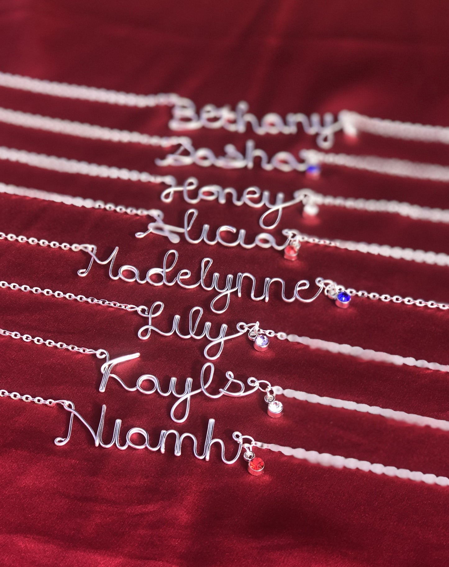 Personalised Name Necklaces