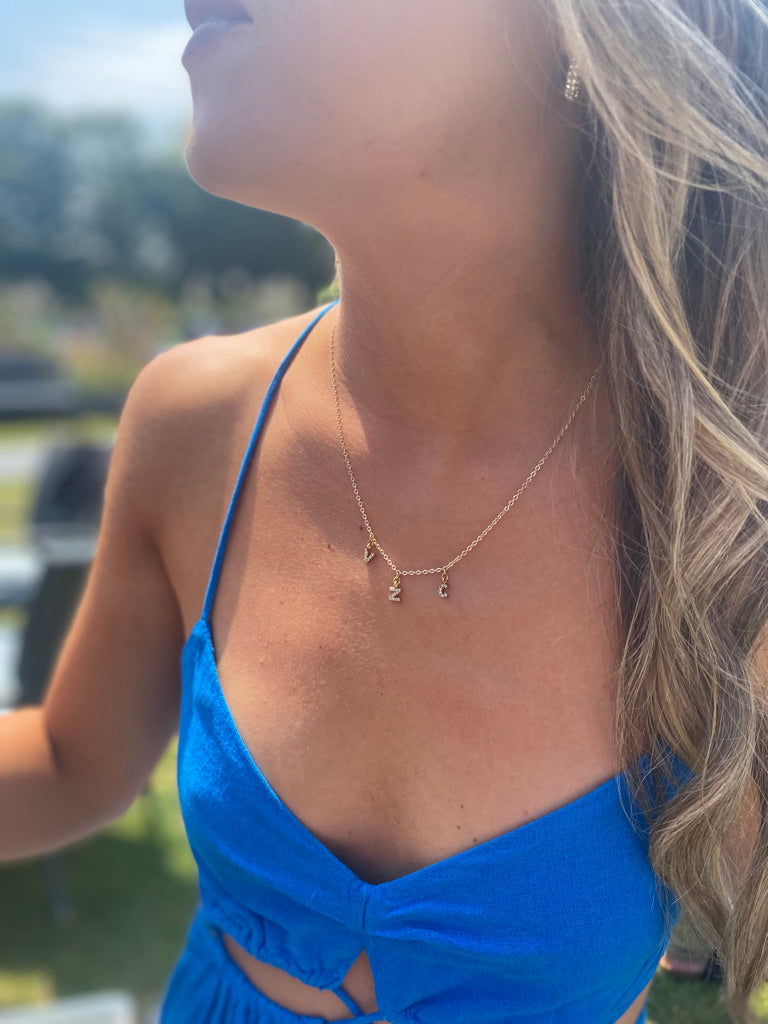 24kt Gold Plated Name Necklace