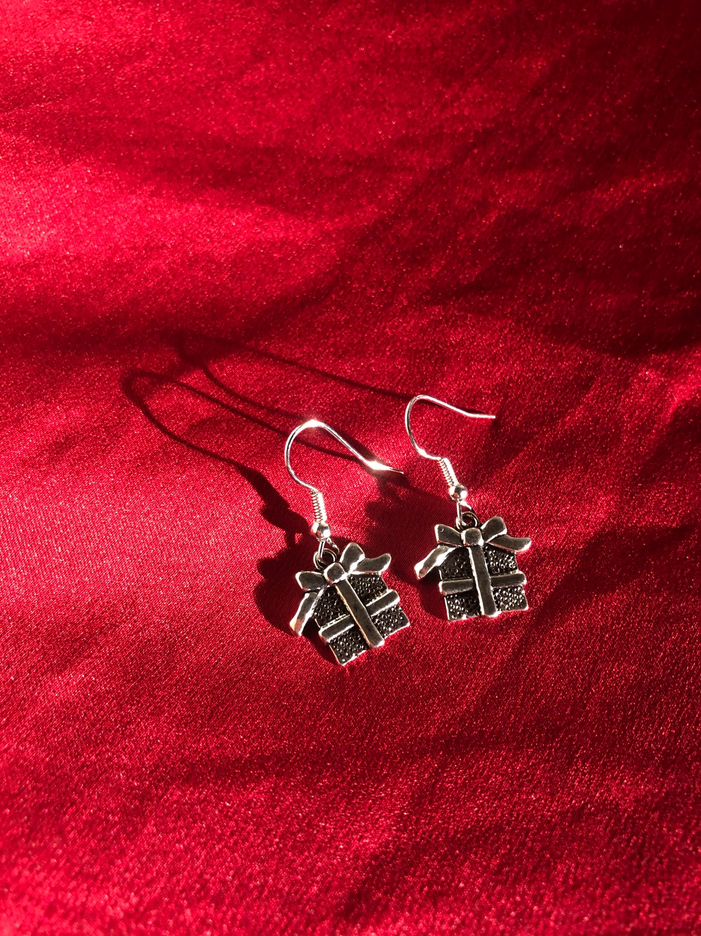 Silver Present Earrings