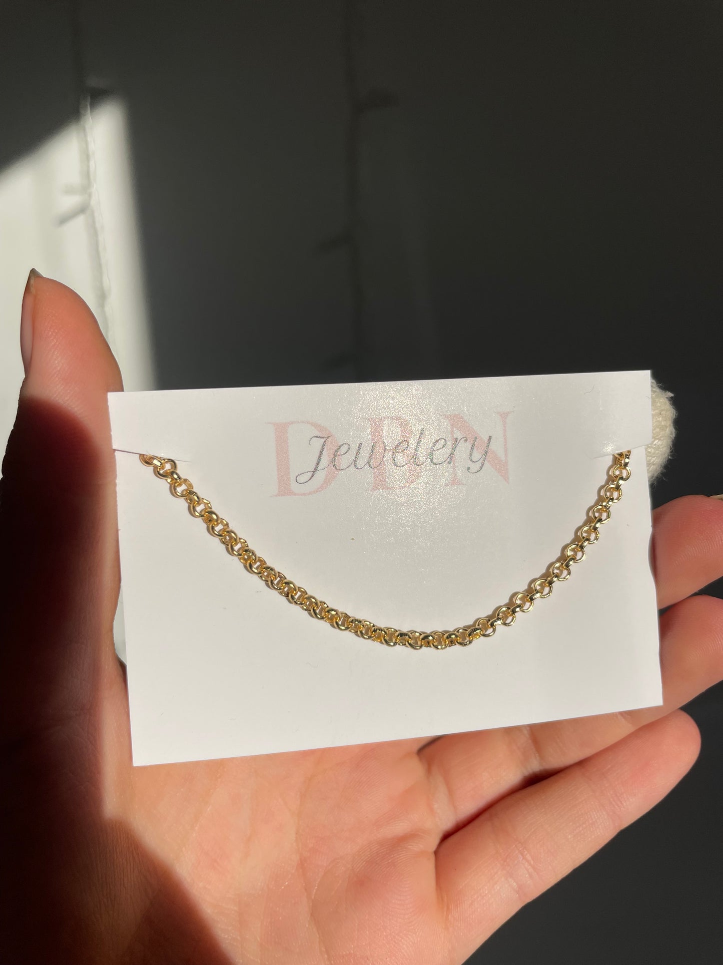 24kt Gold Plated Belcher Chain Bracelet