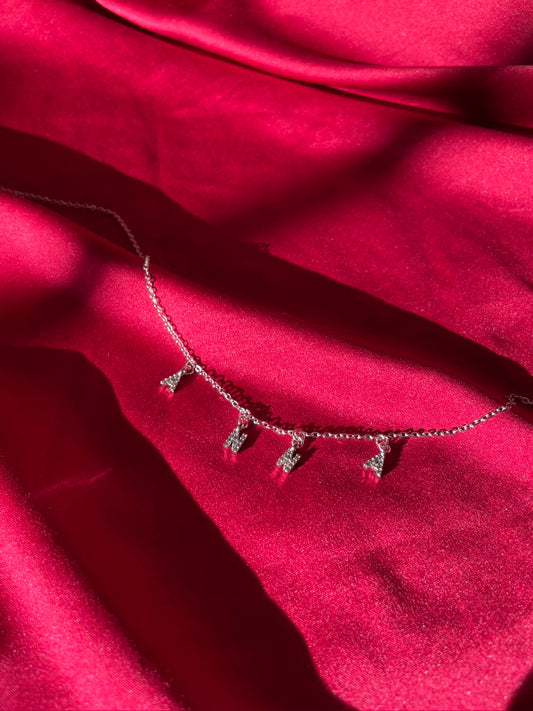 Silver Plated Name Necklace