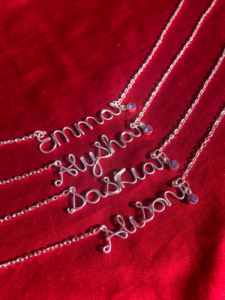 Personalised Name Necklaces