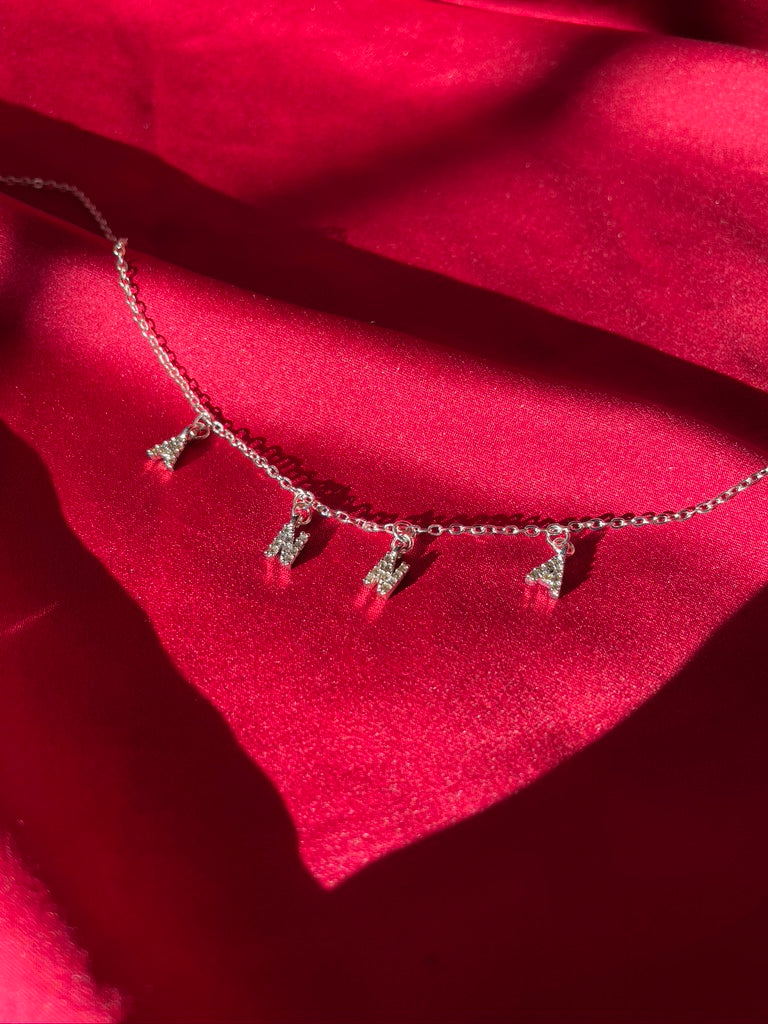 Silver Plated Name Necklace