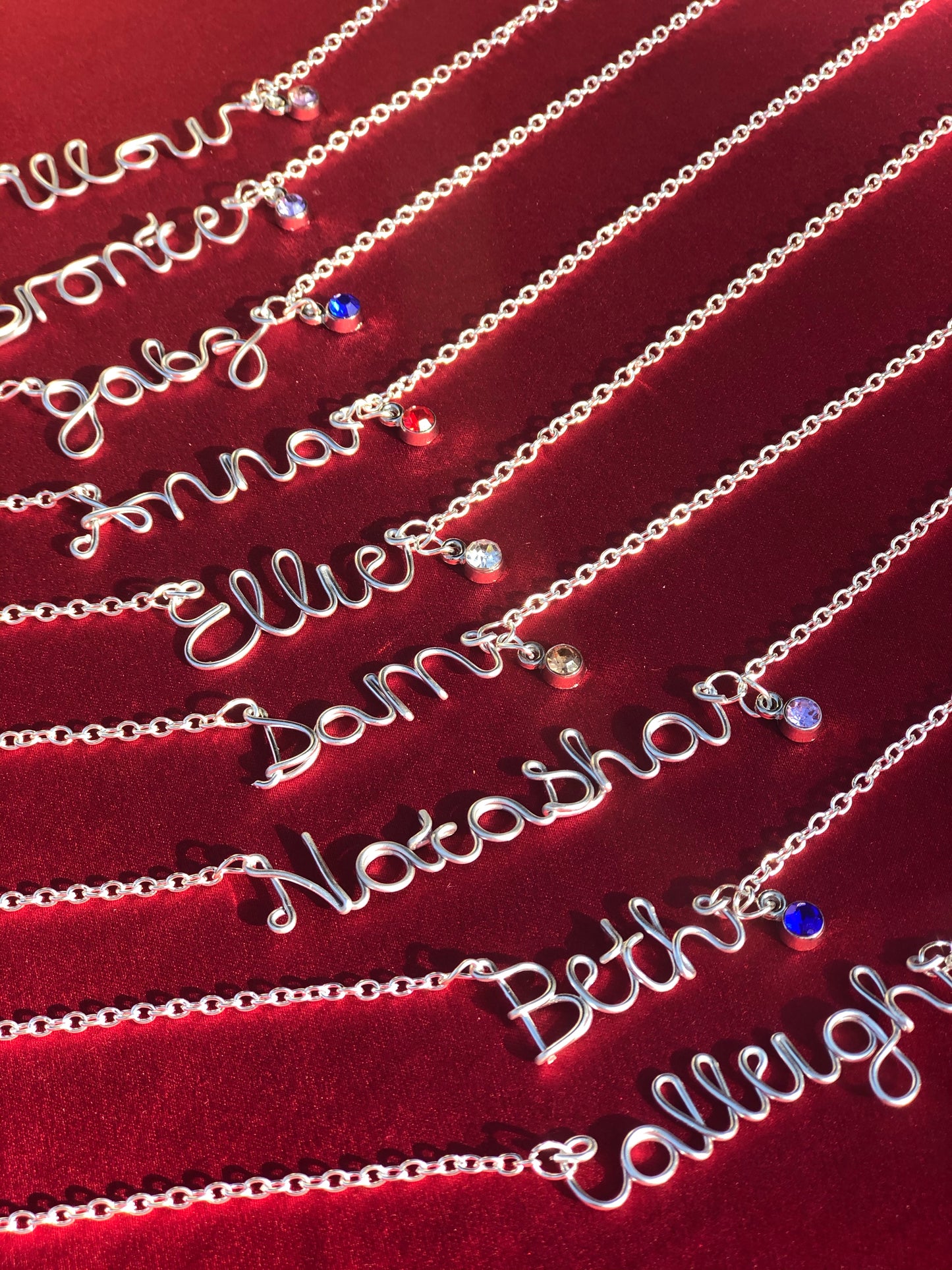 Personalised Name Necklaces