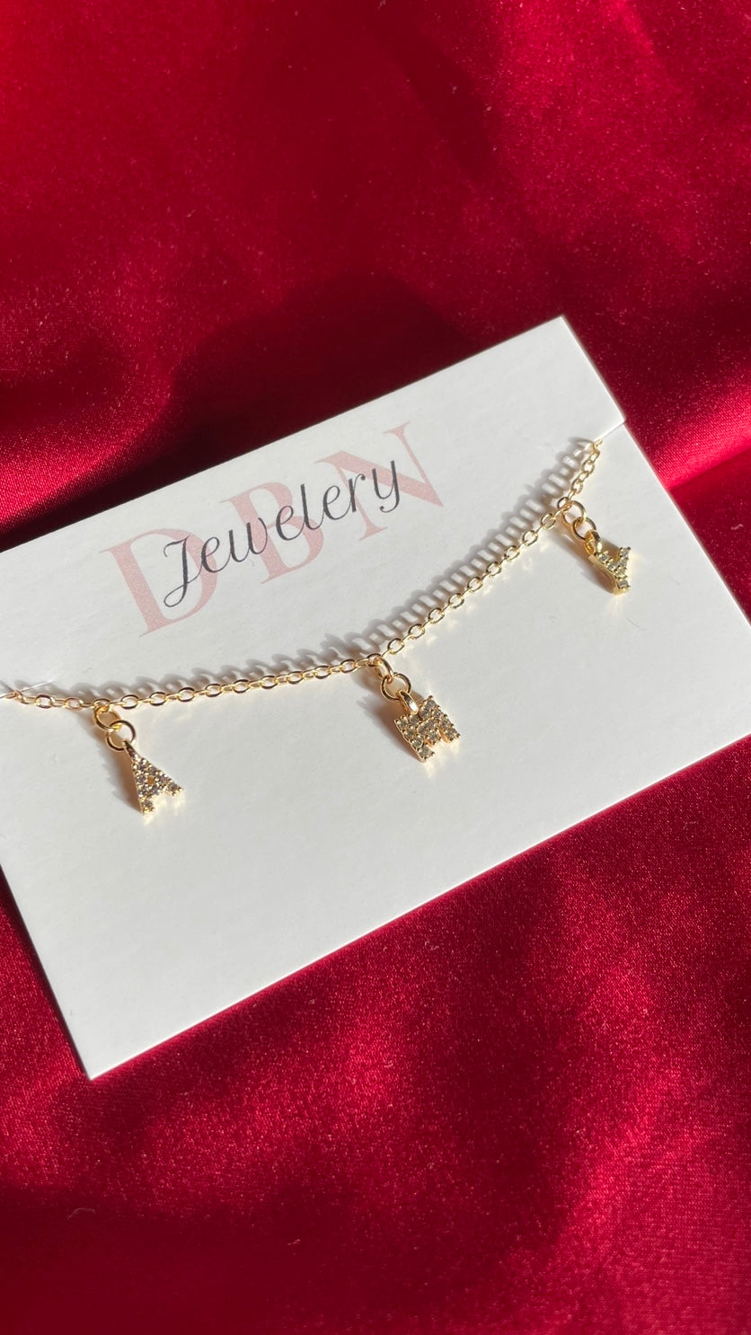 24kt Gold Plated Name Necklace